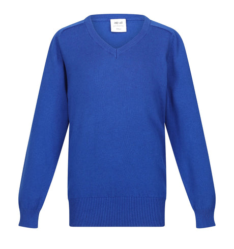 Boys Performa 100% Cotton V-Neck Pullover