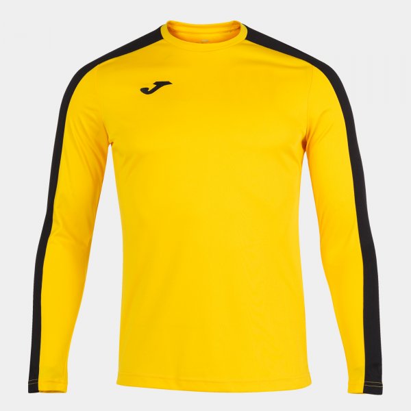 Joma Academy III Long Sleeve Shirt - Yellow Black