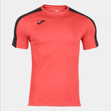 Joma Academy III Football Shirt - Fluorescent Coral Black