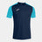 Joma Academy IV Football Shirt - Navy Turquoise Fluorescent