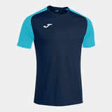 Joma Academy IV Football Shirt - Navy Turquoise Fluorescent