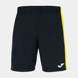 Joma Academy III Shorts - Black Yellow