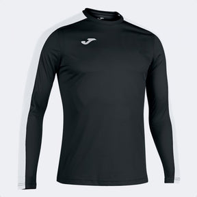 Joma Academy III Long Sleeve Shirt - Black White