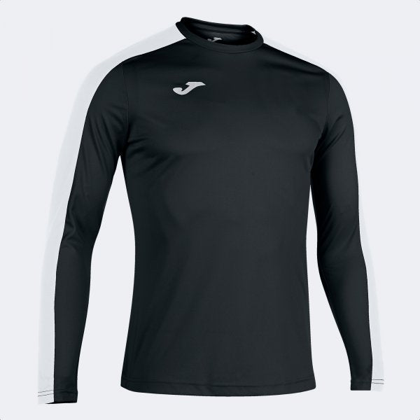 Joma Academy III Long Sleeve Shirt - Black White