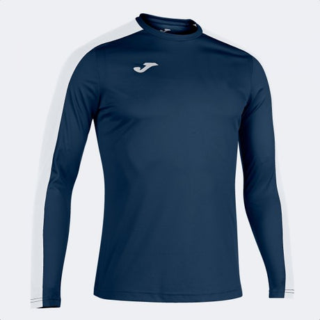 Joma Academy III Long Sleeve Shirt - Navy White
