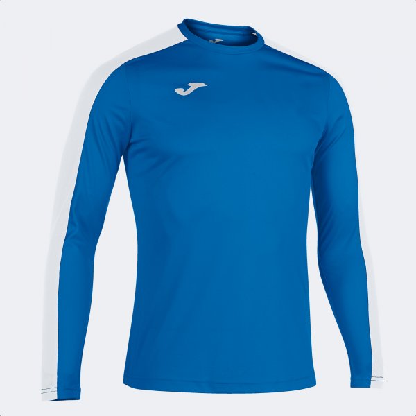 Joma Academy III Long Sleeve Shirt - Royal White
