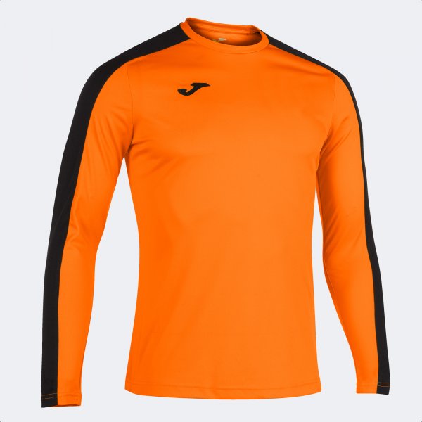 Joma Academy III Long Sleeve Shirt - Orange Black