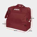 Joma Training III Holdall - Burgundy
