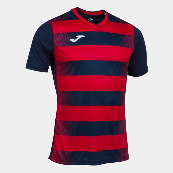 Joma Europa V Football Shirt - Navy Red
