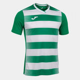 Joma Europa V Football Shirt - Green White