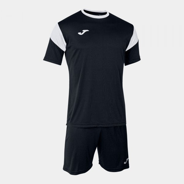 Joma Set Phoenix Football Kit - Black White