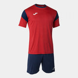 Joma Set Phoenix Football Kit - Red Navy