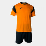 Joma Set Phoenix Football Kit - Orange Black