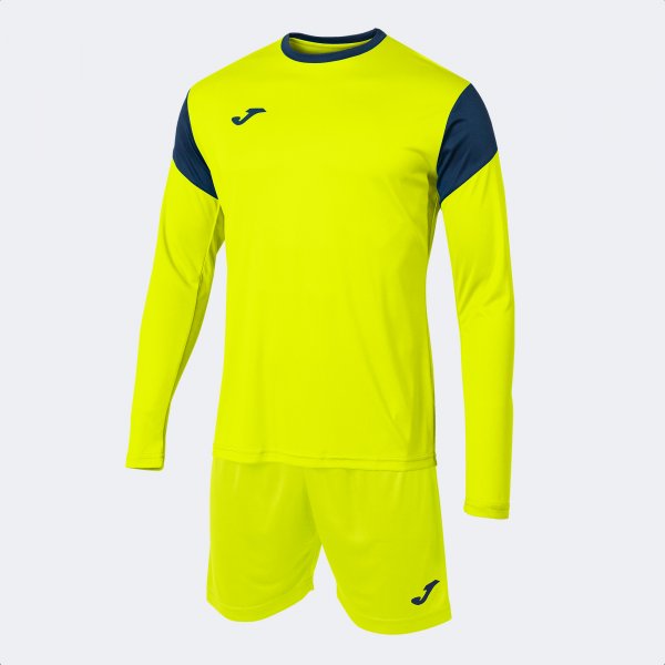 Joma Phoenix Goalkeeper Kit - Fluorescent Yellow Dark Navy