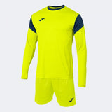 Joma Phoenix Goalkeeper Kit - Fluorescent Yellow Dark Navy