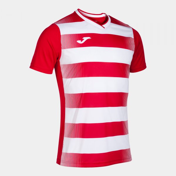 Joma Europa V Football Shirt - Red White