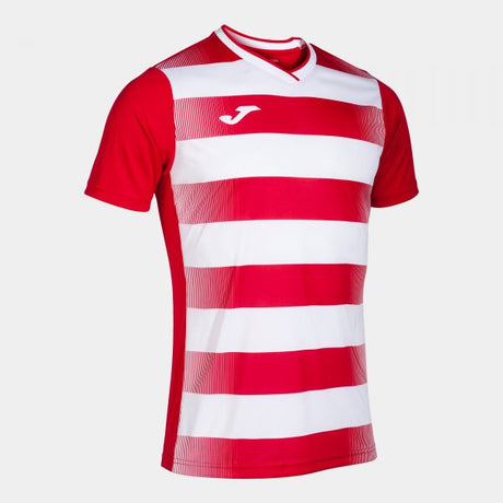 Joma Europa V Football Shirt - Red White