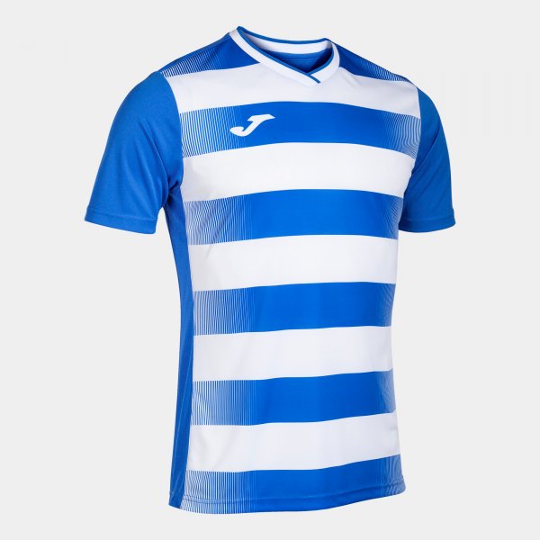 Joma Europa V Football Shirt - Royal White
