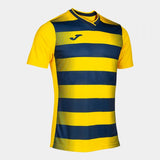 Joma Europa V Football Shirt - Yellow Navy