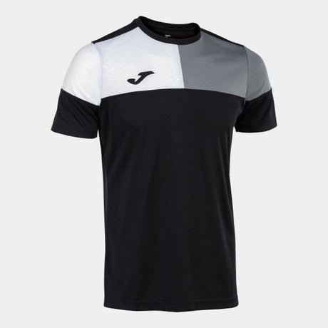 Joma Crew V Football Shirt - Black Grey