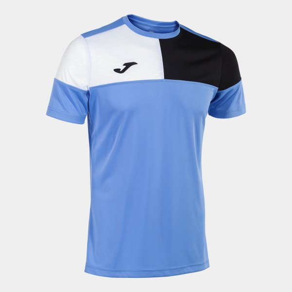 Joma Crew V Football Shirt - Blue Black