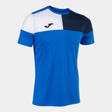 Joma Crew V Football Shirt - Royal Marino