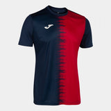 Joma City II Football Shirt - Navy Red