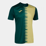 Joma City II Football Shirt - Green Yellow