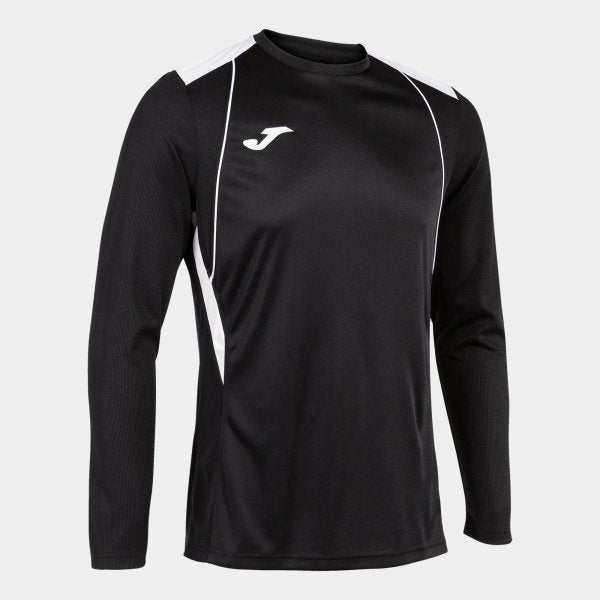 Joma Championship VII Long Sleeve Shirt - Black White