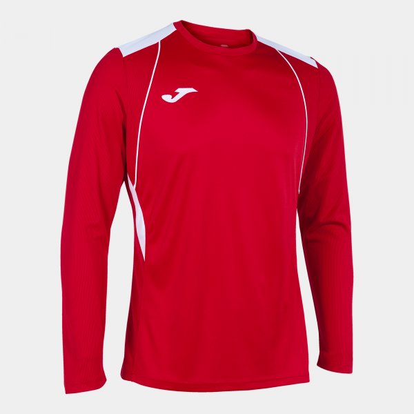Joma Championship VII Long Sleeve Shirt - Red White