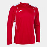 Joma Championship VII Long Sleeve Shirt - Red White