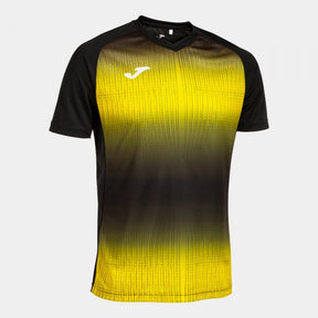 Joma Tiger V Football Shirt - Black Yellow