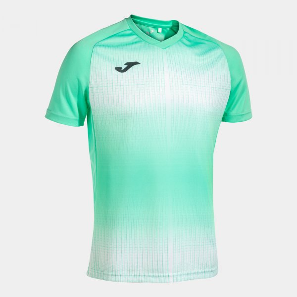 Joma Tiger V Football Shirt - Green White