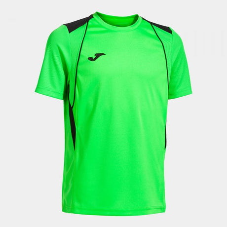 Joma Championship VII Football Shirt - Fluorescent Green Black