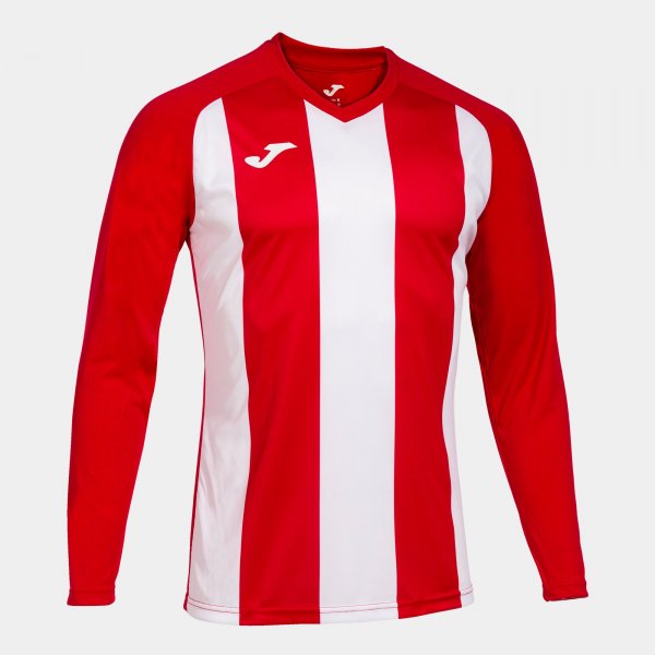 Joma Pisa II Long Sleeve Shirt - Red White