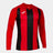 Joma Pisa II Long Sleeve Shirt - Red Black