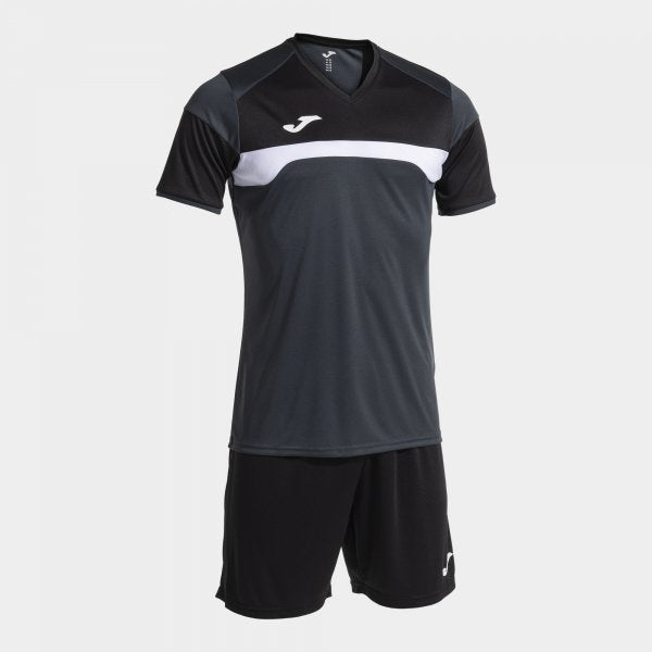 Joma Set Danubio III Football Kit - Anthracite Black