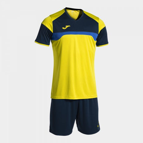 Joma Set Danubio III Football Kit - Yellow Navy
