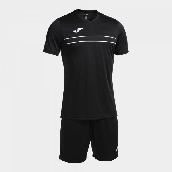 Joma Set Victory Football Kit - Black White