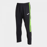 Joma Olimpiada Pants - Black Fluorescent Green