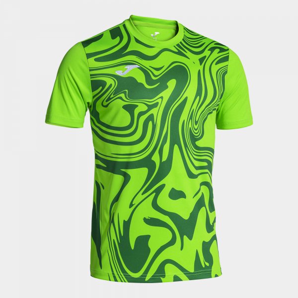 Joma Lion II Football Shirt - Fluorescent Green