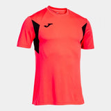 Joma Winner III Football Shirt - Coral Fluor Black