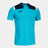 Joma Toledo Football Shirt - Turquoise Fluorescent Navy