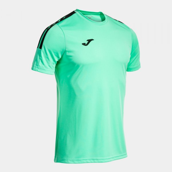 Joma Olimpiada Football Shirt - Green Black