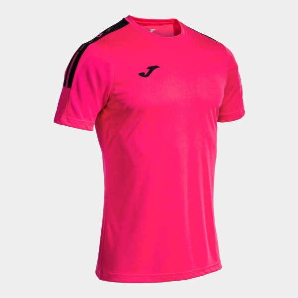 Joma Olimpiada Football Shirt - Fuchsia Black
