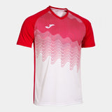 Joma Tiger VI Football Shirt - White Red