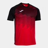 Joma Tiger VI Football Shirt - Red Black