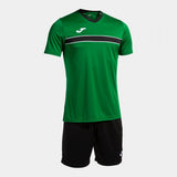 Joma Set Victory Football Kit - Green Black