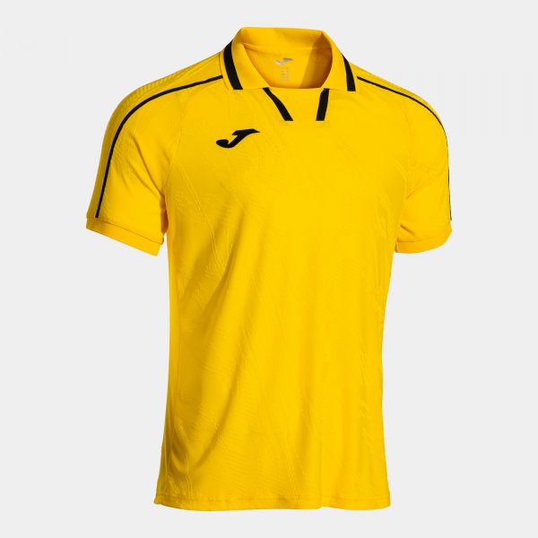 Joma Fit One II Football Shirt - Yellow Black