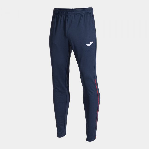 Joma Championship VIII Fleece Pants - Dark Navy Red